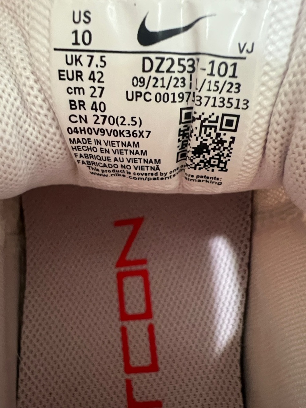 Nike Metcon 9 Training Shoes White Volt HyperLift Men’s 10 Women’s 11.5 EUC - Picture 13 of 14